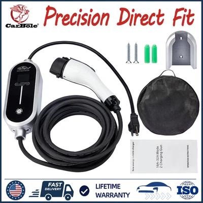 Cable de carga EV portátil nivel 2/1 110V a 240V y 8A/10A/13A/16A Foto 1 de 4