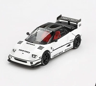 MINI GT 00953-R - 1/64 MAZDA AZ-1 LIBERTY WALK LB40 WHITE  NEW TOOLING - Image 1 of 3
