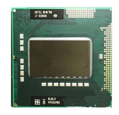 Intel Core i7-820QM 1.73 GHz SLBLX 8M Quad-Core Socket G1 PGA998 CPU Processor - Image 1 of 4