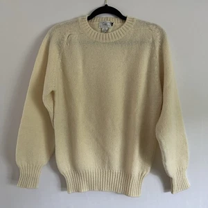 Maglione donna vintage Gap Shetland lana giallo taglia XS - Foto 1 di 7