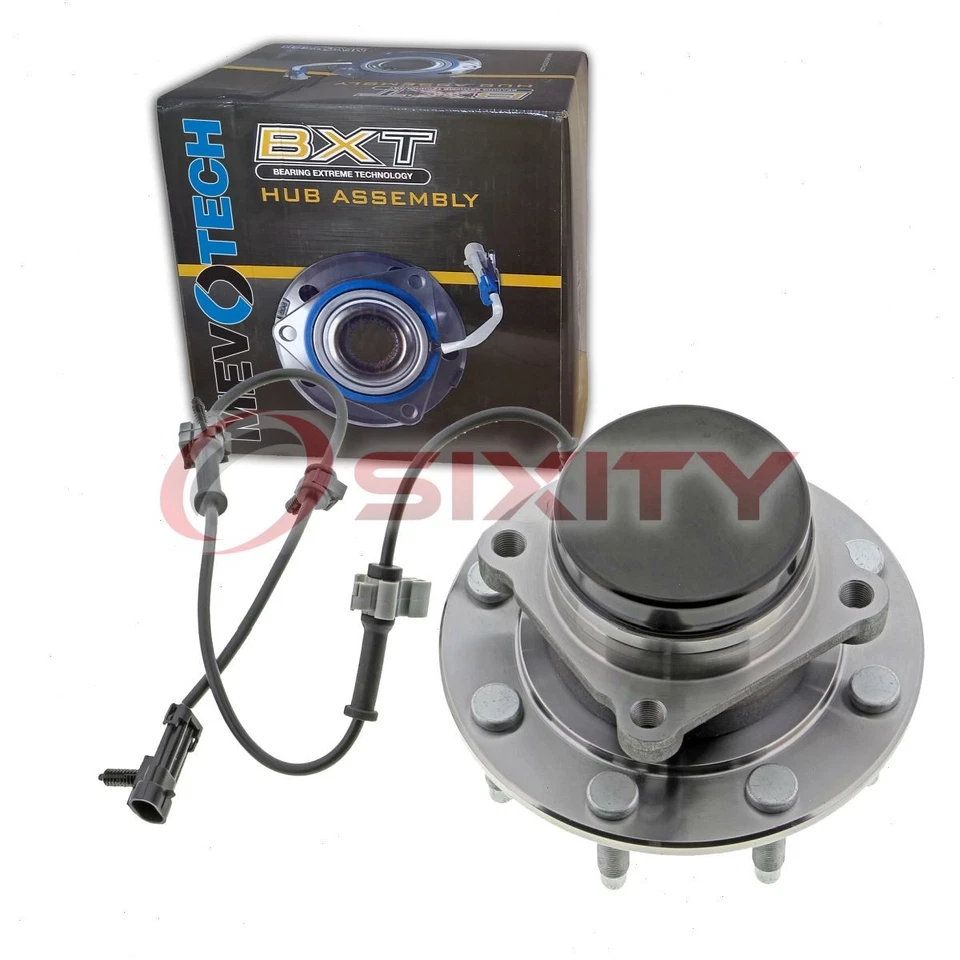 Conjunto de buje de cojinete de rueda delantera Mevotech BXT para GMC Sierra 2001-2004 2500 kg Foto 1 de 4