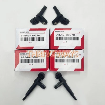 4 ABS Wheel Speed Sensor Front Rear L/R For Lexus GS350 IS250 IS350 LS460 LS600H Foto 1 de 4