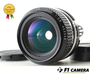 [Near MINT] Nikon Ai Nikkor 28mm f/2.8 MF Wide Angle Lens w/HN-2 From JAPAN - Picture 1 of 8