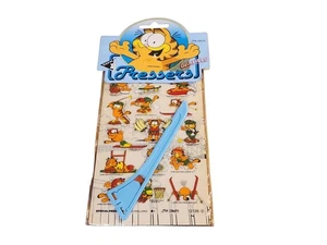 1984 Dakin Garfield Pressers Sealed Vintage Press On Stickers New Old Stock - Picture 1 of 3