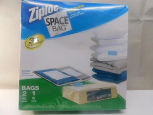 Johnson Ziploc Brand Bags Space Bag Flat Bag Organizer System - Picture 1 of 5