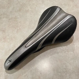 Specialized Mountain Bike Saddle Body Geometry Seat Black Silver MTB Road - Picture 1 of 4