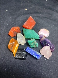 Assorted Raw Gems Lot - Slices and Chunks (445 Carats) - Picture 1 of 3