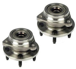 2 conjuntos de cojinetes de buje de rueda delantero DTA F-150 4X4 sin ABS 5 pernos 14 mm lengüeta 4x4 - Imagen 1 de 2