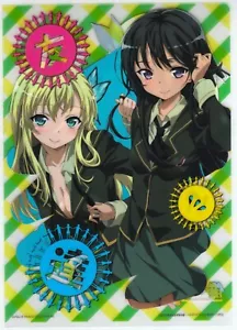 carpeta de archivos transparente Boku wa Tomodachi ga Sukunai anime Mikazuki Yozora Sena - Imagen 1 de 2