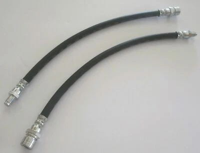 240MM REAR BRAKE HOSE SET LEFT & RIGHT VOLKSWAGEN T1 BUG SUPER BEETLE 1969-1979 - Image 1 of 2