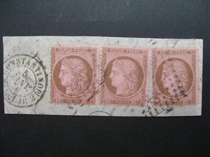 Timbre Cérès N° 54 sur fragment oblitéré Constantinople Turquie   voir scan - Picture 1 of 1