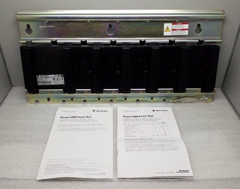 Riel de alimentación Allen Bradley 2094-PRS6 Kinetix 6000, delgado, 6 ejes. Probado Bueno Foto 1 de 4