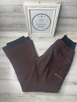 Marmot Jezebel 滑雪裤 滑雪板 绝缘 棕色 女式 尺码:M 二手状况完好! — 第 1/4 张图片