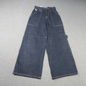 2000's VTG STUKA JNCO Style Cargo Pants Unisex 26W 28L Wide-Leg Skate Denim Rare - Picture 1 of 12
