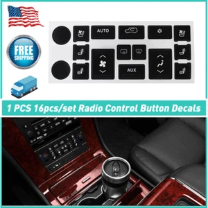 OXILAM HVAC Climate Control For 07-14 Cadillac Escalade Button Repair Sticker US - Bild 1 von 8