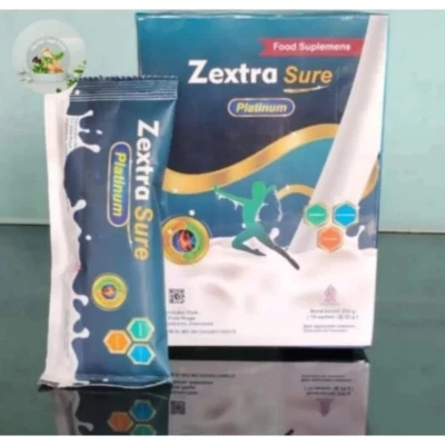 2 盒 Zextra Sure Milk For Knee, Back Pain, 强化骨 450 克 盒子 — 第 1/4 张图片
