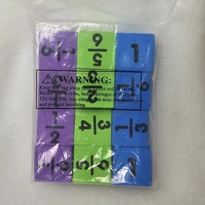 12 Division Cubes Toys That Teach Math Teacher Tools Classroom New - Picture 1 of 1
