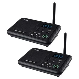 Wuloo 22-Channel Call All FM Wireless Intercoms for Home Communication Systems - Picture 1 of 7