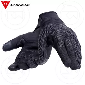 GUANTI DA MOTO DAINESE UOMO ESTIVI TORINO GLOVES BLACK/ANTHRACITE TRASPIRANTI - Foto 1 di 9