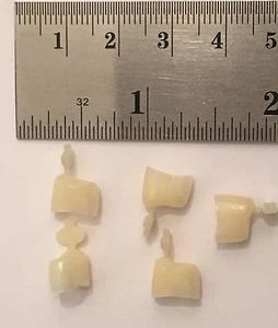 Coronas temporales dentales de policarbonato 5 piezas #44 - Imagen 1 de 6