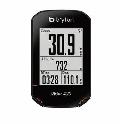 Bryton Rider 420 GPS Bike Computer Without attached sensor From Japan NEW - Image 1 of 3