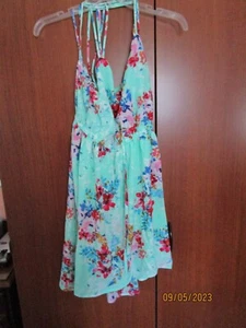Be Bop Summer Sun Dress New with tag Sz Small 100% Polyester Bust 32 Length 35 - Picture 1 of 4