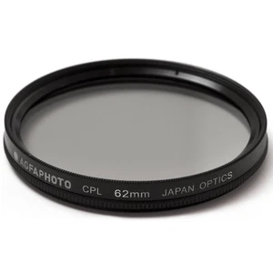 AGFA Circular Polarizing Glass Filter (CPL), 62mm 62 APCPL62 - Picture 1 of 1