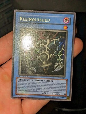 Yu-Gi-Oh! TCG Relinquished Magic Ruler MRL-029 1st Edition Ultra Rare LP - Image 1 of 3