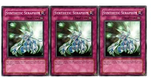 Yugioh - 3X Serafines Sintéticos - Común - 1a Edición - POTD-EN059 - Casi Como Nuevo - Imagen 1 de 1