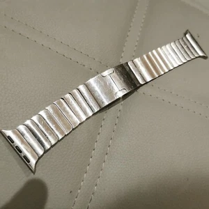 Oryginalna bransoletka ze stali nierdzewnej Apple Watch pasuje do wszystkich modeli 41mm 40mm 38mm - Zdjęcie 1 z 3