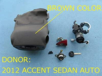 12 13 14 15 16 17 HYUNDAI ACCENT SEDAN AT A/T INTERRUPTOR DE ENCENDIDO AUTOMÁTICO LLAVE DE BLOQUEO Foto 1 de 4