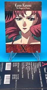 Tarjeta Promocional Anime TV X Project Series Karen Kasumi Pioneer Difícil de Encontrar Upc Tarjeta Trasera 2002 - Imagen 1 de 2