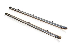 Side bars - Curved For Suzuki Vitara 2015+ 4x4 Stainless Steel Tube Accessories - Picture 1 of 5