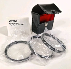 Vivitar Vorsatzlinsen Set +1 / +2 / +4 Dioptrin 55mm Nahlinse - Bild 1 von 1