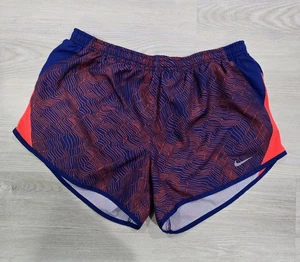 Nike Dri-Fit Laufshorts Damen blau und rot Größe M - Bild 1 von 5