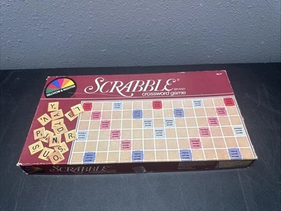 Vintage Selchow & Righter 1983 Scrabble Brand Crossword Game No.17 Miss 1 Letter - Image 1 of 4