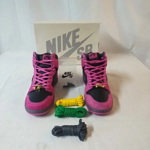 Nike SB Dunk High Run The Jewels Active Pink Schwarz DX4356-600 Herren Größe 9,5 E1A " - Bild 1 von 21