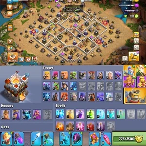 TH11 - HEROES 50-50-30-20 (ALL MAX ) CHEAP PRICE ( FAST DELIVERY) Android&Ios - Picture 1 of 1