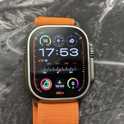 Apple Watch Ultra 1 gebraucht - super Zustand titan, cellular, Akku TOP - Bild 1 von 4