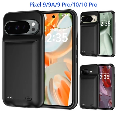 Funda Cargador Batería para Google Pixel 9 10 Pro XL 9A Banco de Energía Cubierta de Carga Foto 1 de 4