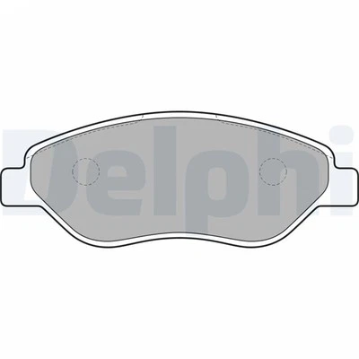 Delphi Bremsbeläge vorne für Opel Corsa - Bild 1 von 4
