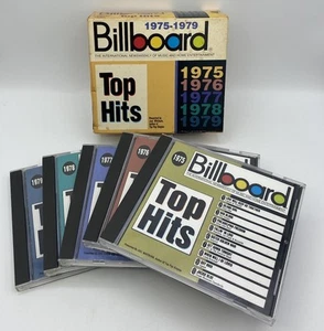 Billboard Top Hits: 1975-1979 , Various Artists 5 Disc CD Box Set , Mint Discs ! - Picture 1 of 13