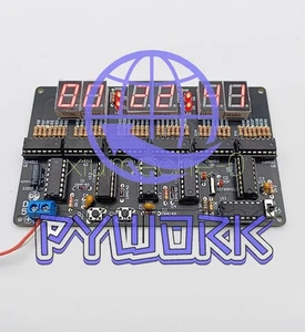 Digital Clock Circuit Board DIY Electronic Kit Electronic Clock Teaching Kit - Picture 1 of 3