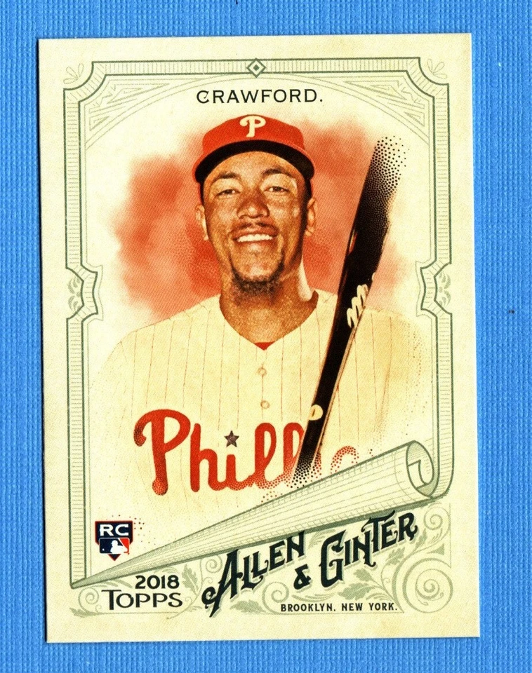 2018 Topps Allen & Ginter #127 J.P. Crawford Philadelphia Phillies - Image 1 of 1