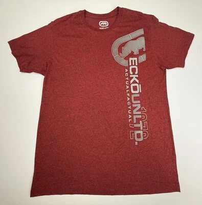 Camiseta roja Echo Unltd Actual Factual - Talla L Foto 1 de 4
