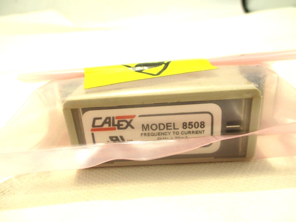 NEW CALEX MODEL 8508 FREQUENCY TO CURRENT I/O MODULE - Image 1 of 2