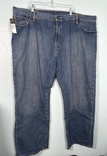 NWT $98 Polo Ralph Lauren Hampton Relaxed Straight Denim Jeans Big Tall 50B x 30