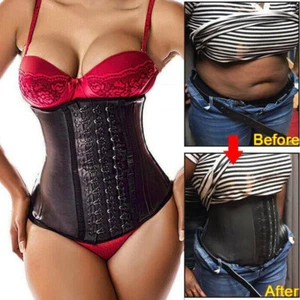 Faja Reductora Colombiana Cinturilla para Adelgazar Cintura Abdomen Shaper Latex - Picture 1 of 26