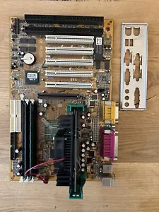 Slot 1 / Apollo Pro 133 / Abit VA6 + 256 MB SDRAM + 300MHz CPU + I/O / Tested✅ - Picture 1 of 7