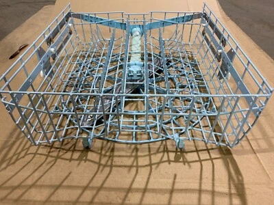 Estante superior para lavavajillas KitchenAid Hobart de colección y brazo rociador y rodillos Foto 1 de 4